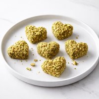 Truffle Pistachio Hearts