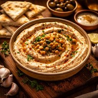 Truly Jordanian Hummus