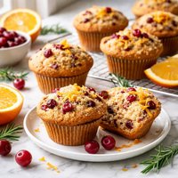 Truly Orange Cranberry Muffins