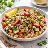 Tuna and Chickpea Salad