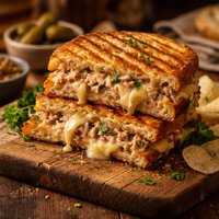 Tuna and Gruyere Panini