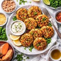 Tuna and Sweet Potato Kumera Patties