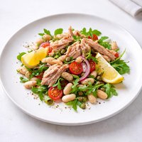 Tuna Bean and Lemon Salad