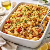 Tuna Pasta Bake Wheat Free Recipe