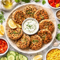 Tuna Patties Low Calorie Low Fat