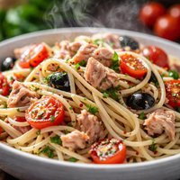 Tuna Spaghetti Salad