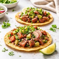 Tuna Tostada