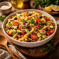 Tuna Veggie Pasta Salad