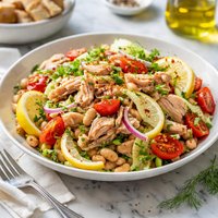 Tuna White Bean and Fennel Salad