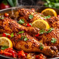 Tunisian Baked Chicken