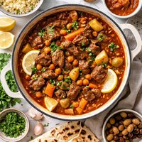 Tunisian Beef Stew Liftiyya