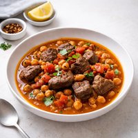 Tunisian Chickpea and Beef Stew