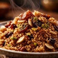 Tunisian Farka Breakfast Pasta from North Africa