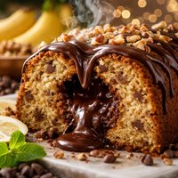 Tunnel of Fudge Banana Cake