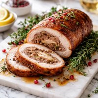 Turducken Roulade