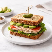 Turkey and Avocado Sandwich