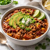 Turkey and Brown Rice Chili