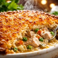 Turkey and Hash Browns Pie