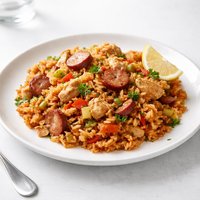 Turkey and Sausage Jambalaya