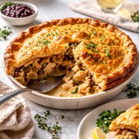 Turkey and Stuffing Pie