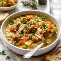 Turkey and Stuffing Soup