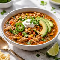 Turkey and White Bean Chili