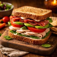 Turkey Bacon Sandwich