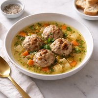 Turkey Ball Soup