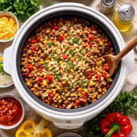 Turkey Barley Goulash Casserole Rice Cooker