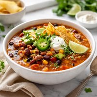 Turkey Bean Taco Soup
