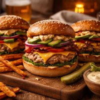 Turkey Burgers with a Twist