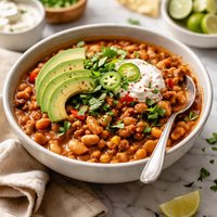 Turkey Chili with White Beans