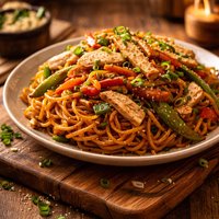 Turkey Chow Mein