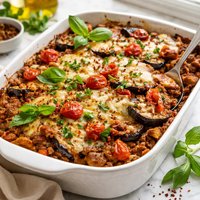 Turkey Eggplant Casserole