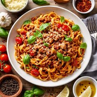 Turkey Fettuccini Marinara
