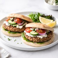Turkey Gyro Burgers