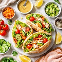 Turkey Honey Mustard Pita Pocket