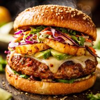 Turkey Jerk Burgers