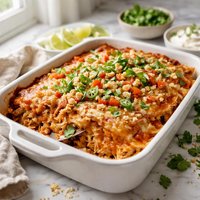 Turkey or Chicken Enchilada Casserole