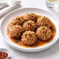 Turkey Porcupine Meatballs