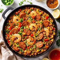 Turkey Sausage Jambalaya