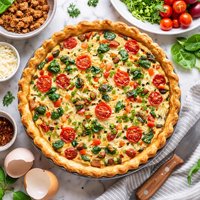 Turkey Sausage Quiche