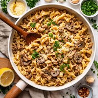 Turkey Stroganoff Noodle Toss