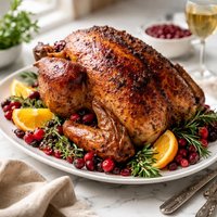 Turkey with Cranberry Brine