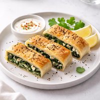 Turkish Spinach Feta Borek
