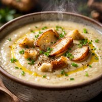 Turnip and Jerusalem Artichoke Soup