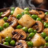 Turnip N Peas N Shrooms