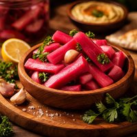 Turnip Pickles Lebanese Style