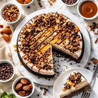 Turtle Ice Cream Cake