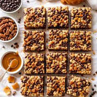 Turtle Streusel Bars